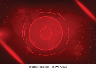Abstract background. Technology connected with electronics elements on tech bg. Digital vector illustration
