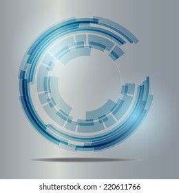 Abstract Background technology design vector Illustration