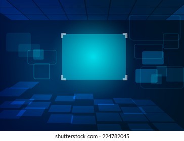 Abstract Background technology design vector Illustration