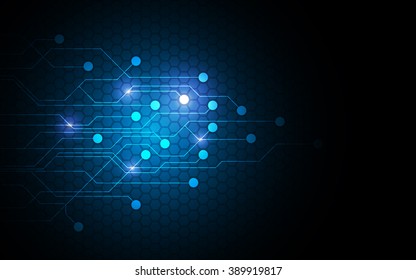 abstract background technology future networking innovation circuit pattern design concept