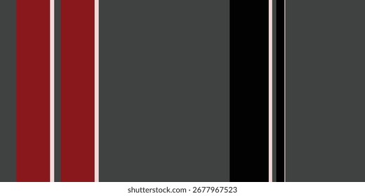 Abstract background technology minimal black and red paper lines. Geometric vector design concept.