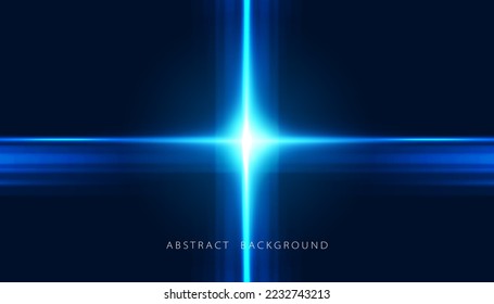 Resumen de tecnología de fondo velocidad de movimiento azul claro efecto de luz de alta velocidad movimiento de alta velocidad Futuritic sobre fondo azul de alta tecnología.