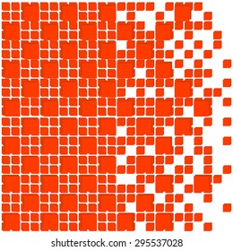 Abstract background technology orange color