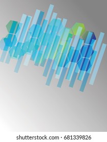 Abstract background. Technology polygonal design. Digital futuristic minimalism. Vector
