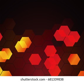 Abstract background. Technology polygonal design. Digital futuristic minimalism. Vector