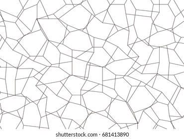 Abstract background. Technology polygonal design. Digital futuristic minimalism. Vector