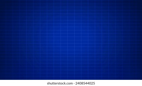 Abstract background for technology, science or medicine. Rectangle grid cells on blue background. Vector virtual digital concept