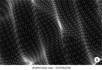Abstract background in technology style. 3d grid surface. Vector illustration for advertising, marketing, presentation.