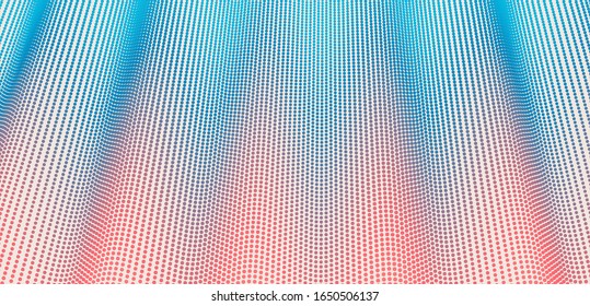  Antecedentes abstractos. Estilo tecnológico. Diseño de red 3d con partículas. Ilustración vectorial. Plantilla de diseño de portada. Se puede utilizar para publicidad, marketing, presentación.