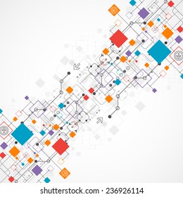 Abstract background, technology theme for your business