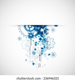 Abstract  background, technology theme for your business. Vector