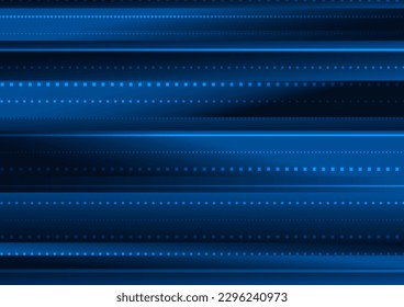 Abstract background technology uses color shading along with dot lines to make it look more modern and digital. The main emphasis is on dark blue tones.