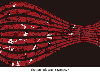 Abstract background of technology. Vase shaped vector.
Digital futuristic minimalism.