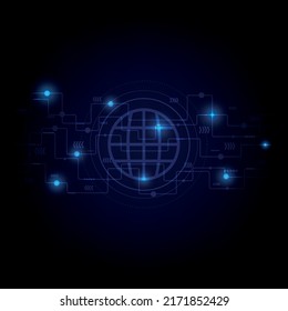 abstract background technology vector illustration