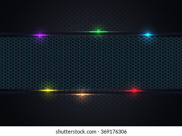 abstract background technology in vector illustration created