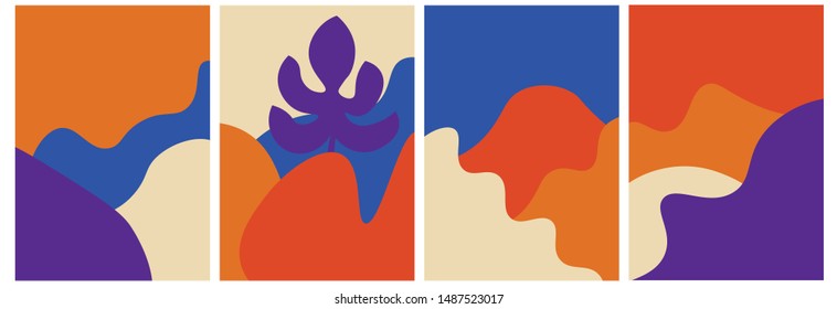 Abstract background, template, artistic covers design, colorful texture. Trendy pattern, graphic poster, geometric brochure, card. Vector illustration. 