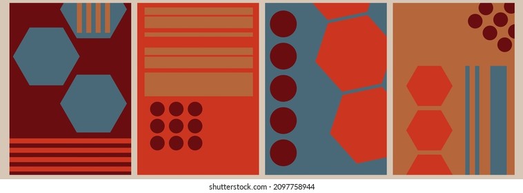 Abstrakter Hintergrund, Vorlage, künstlerische Cover-Design, bunter Textur. Trendy-Muster, Grafikplakat, geometrische Broschüre, Karte.