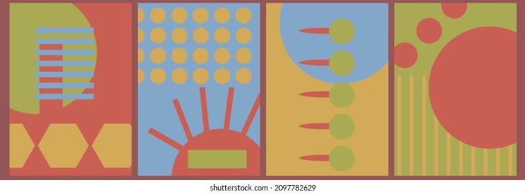 Abstrakter Hintergrund, Vorlage, künstlerische Cover-Design, bunter Textur. Trendy-Muster, Grafikplakat, geometrische Broschüre, Karte.