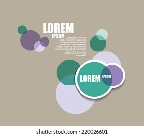 abstract background. template banner