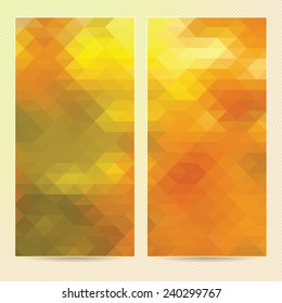 Abstract background, template banner or postcard