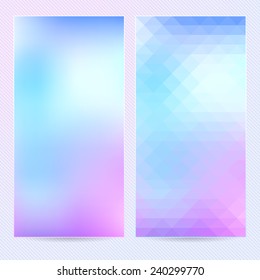 Abstract background, template banner or postcard