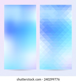 Abstract background, template banner or postcard