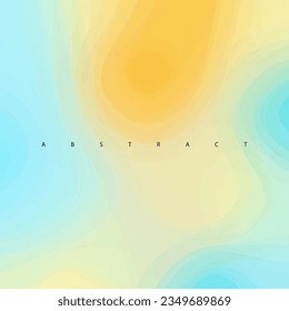 Abstract background template. Blue, orange, yellow  tones.  Modern abstract banner. Web design template