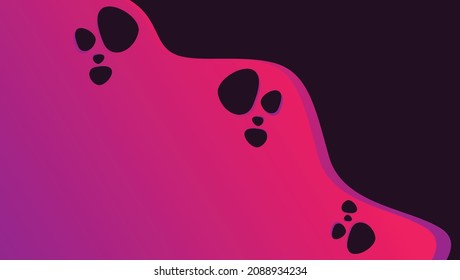 Plantilla de fondo abstracta con área de espacio de copia. adecuado para cualquier tema como pancarta, afiche, etc