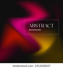 Abstract background template dark design pink and yellow gradient color