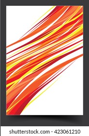Abstract background with template design