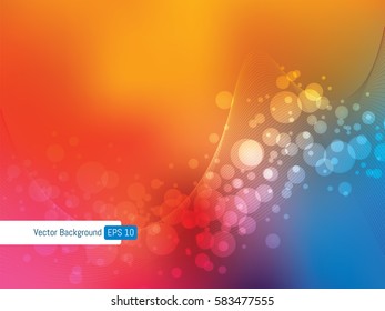 Abstract background template festive defocused in vector for corporate business