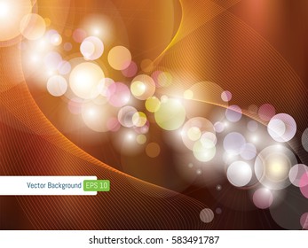 Abstract background template festive defocused in vector for corporate business