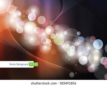Abstract background template festive defocused in vector for corporate business