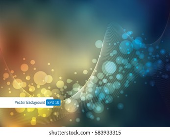 Abstract background template festive defocused in vector for corporate business