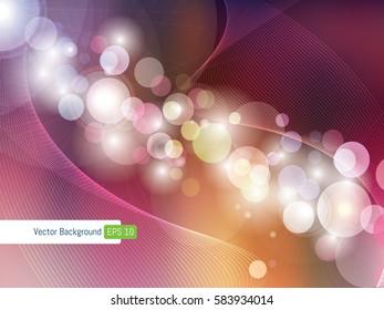 Abstract background template festive defocused in vector for corporate business
