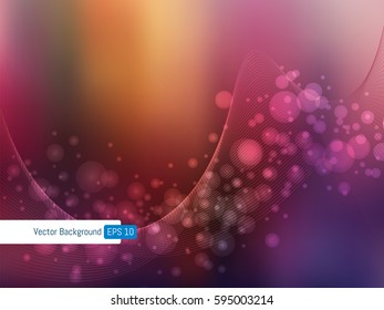 Abstract background template festive defocused in vector for corporate business
