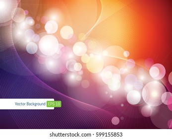 Abstract background template festive defocused in vector for corporate business