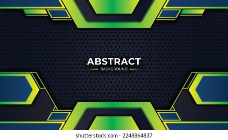 Abstract Background template for gaming technology  background banner