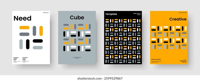 Abstract Background Template. Geometric Banner Design. Isolated Brochure Layout. Business Presentation. Book Cover. Flyer. Poster. Report. Portfolio. Notebook. Advertising. Pamphlet. Brand Identity