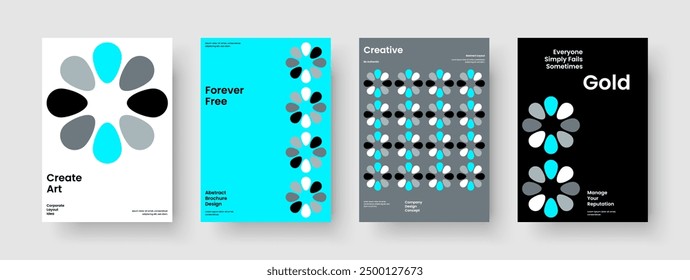 Abstrakte Hintergrundvorlage. Layout der geometrischen Broschüre. Kreatives Buchcover-Design. Geschäftspräsentation. Poster. Bericht. Flyer. Banner. Broschüre. Newsletter. Markenidentität. Werbung. Journal
