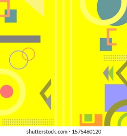 Abstract background template geometric for cover, promo
