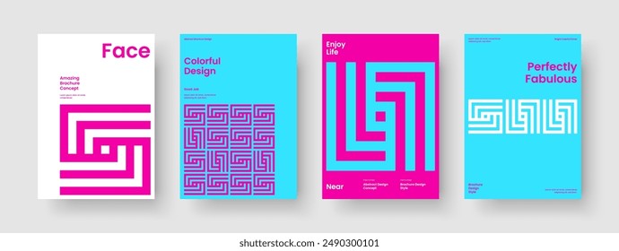 Abstract Background Template. Geometric Report Design. Isolated Business Presentation Layout. Brochure. Flyer. Banner. Book Cover. Poster. Advertising. Catalog. Brand Identity. Newsletter. Journal