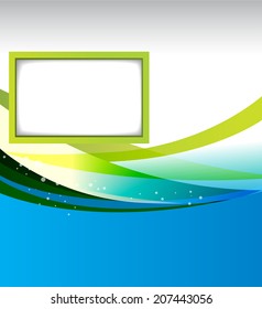 Abstract background template - illustration