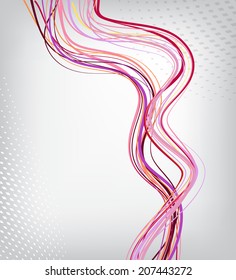 Abstract background template - illustration