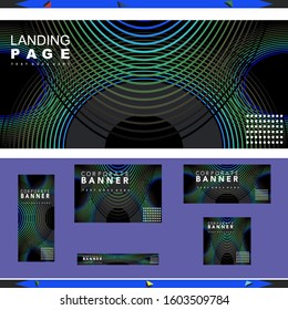 Abstract  background template with line concept on background color