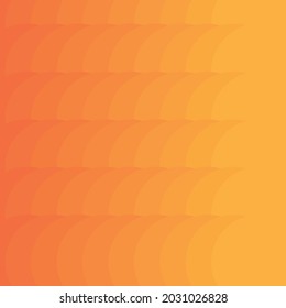 Abstract background template. Modern and simple. Orange gradient color.