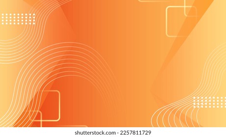 Abstract background template with orange and yellow gradient texture.