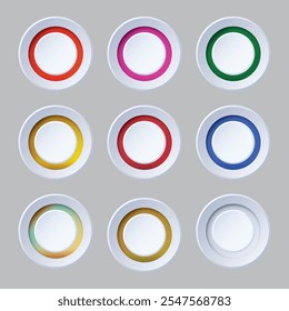 Modelo de plano de fundo abstrato para apresentação capa banner promoção marketing