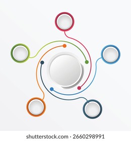 Modelo de plano de fundo abstrato para apresentação capa banner promoção marketing