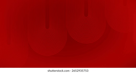 Abstract background template red with concept glowing geometric lines. Modern shiny red gradient diagonal rounded lines simple art good nice texture stripes shape